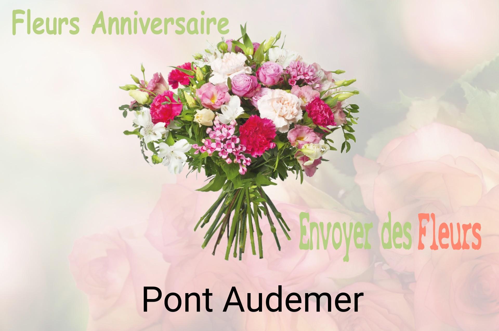 Bouquet de fleurs d’anniversaire livré à Pont-Audemer